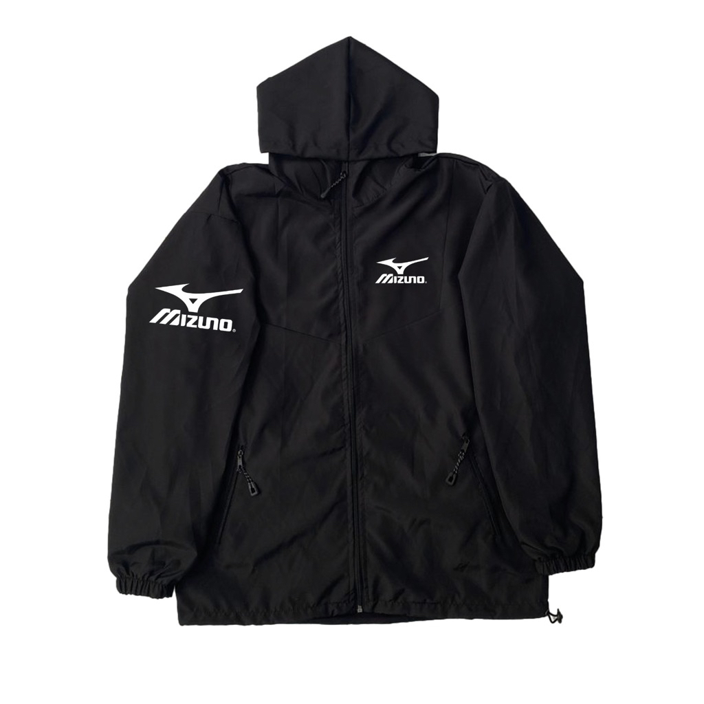 JAKET PARASUT MIZUNO RUNNING MIZUNO JAKET OLAHRAGA