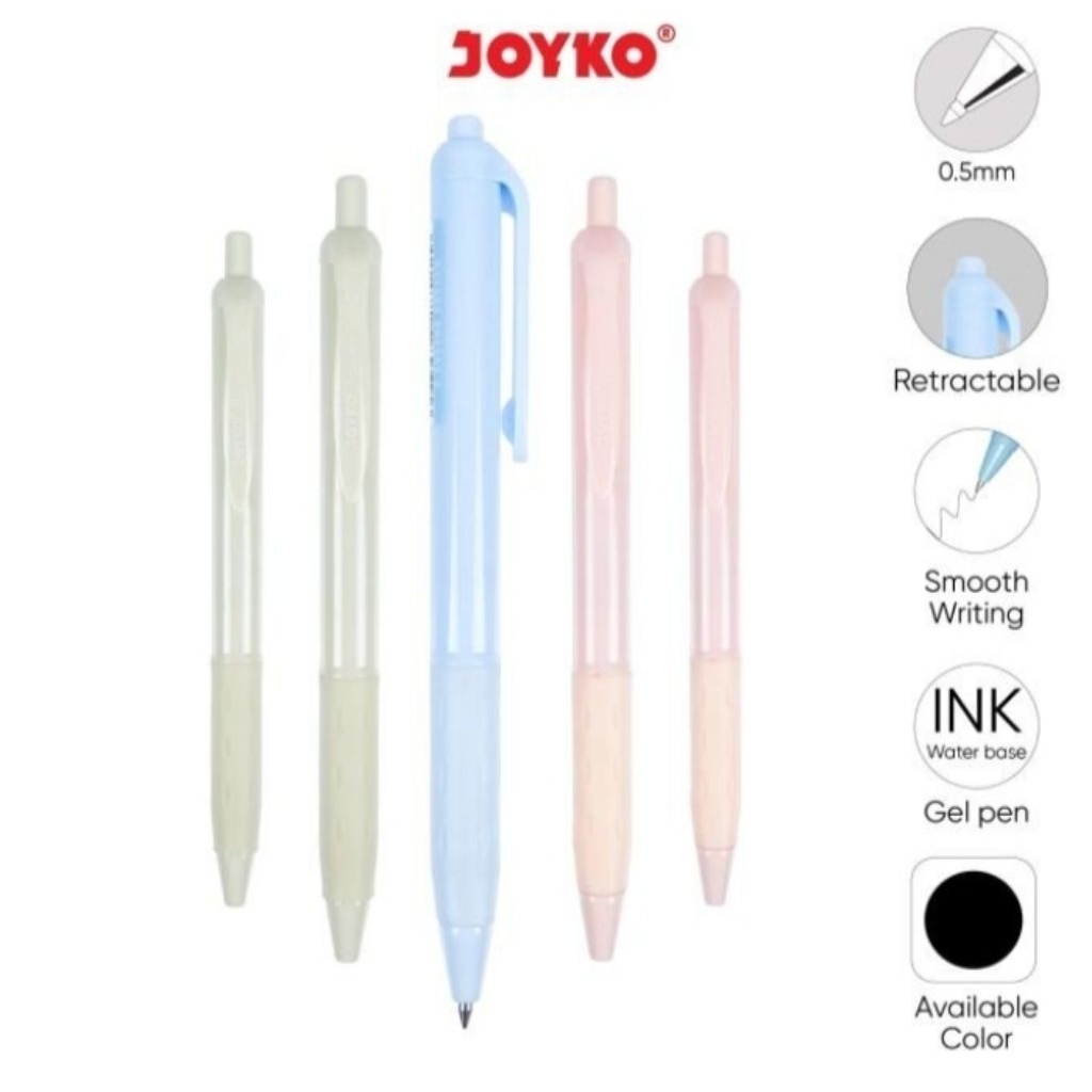 

Joyko Gel Pen GP-337 Paspen Gel Pen 0.5mm