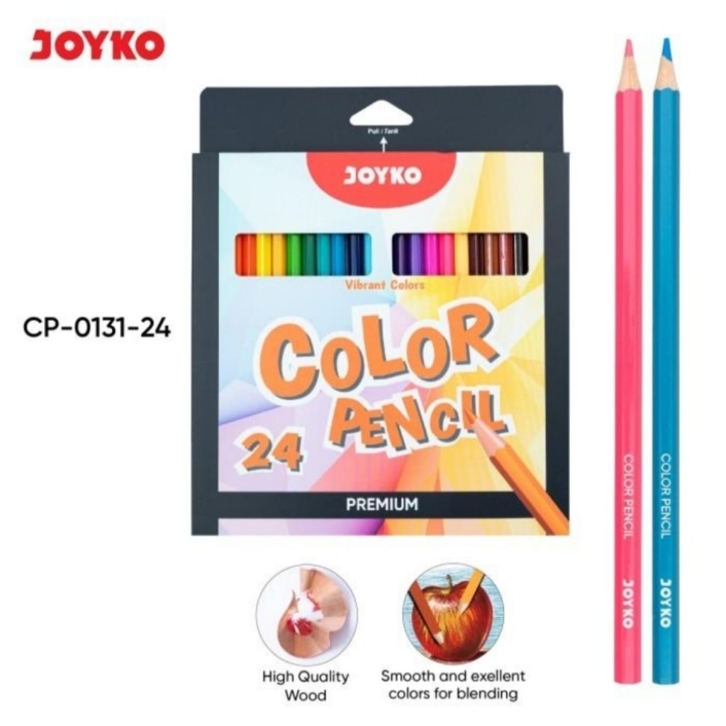 

Joyko Premium color Pensil warna CP-0131-24