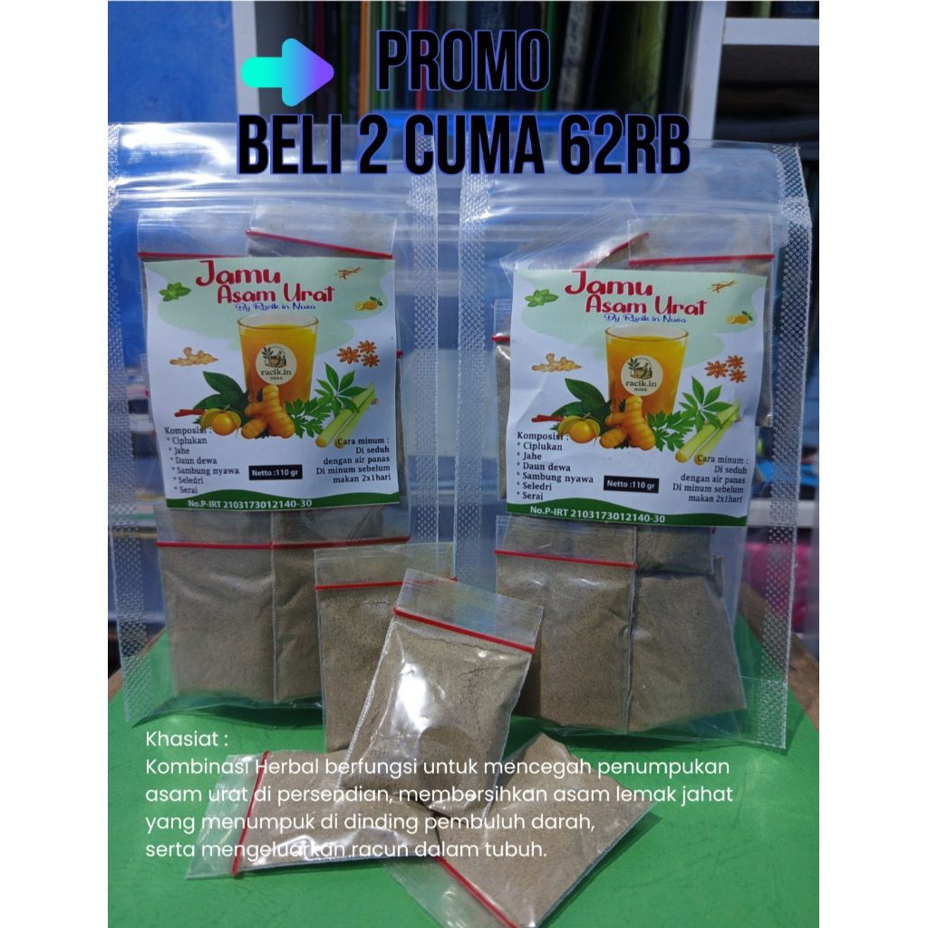 

Herbal Jamu AsamUrat Ampuh Dijamin