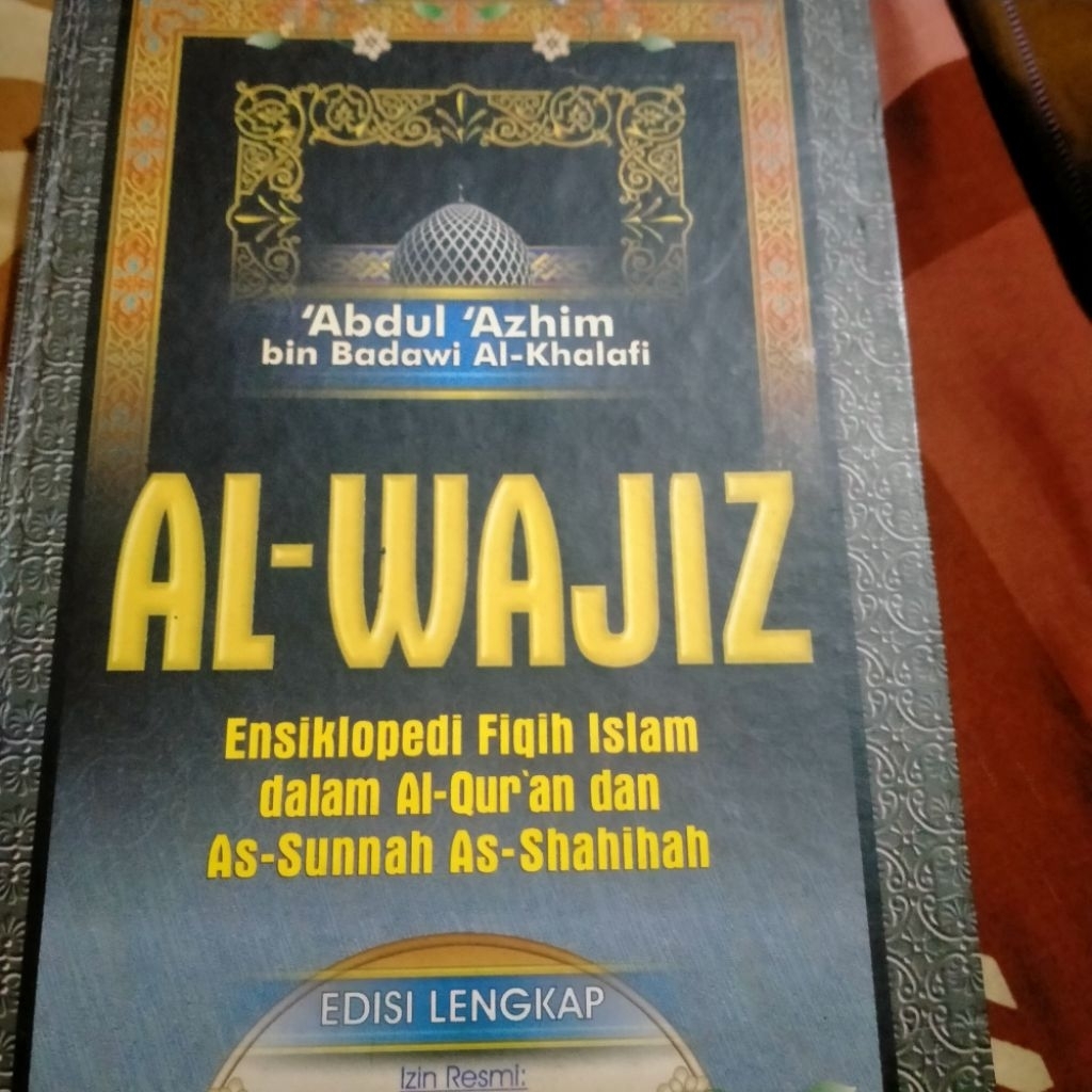 kitab preloved terjemah Al wajiz halal haram