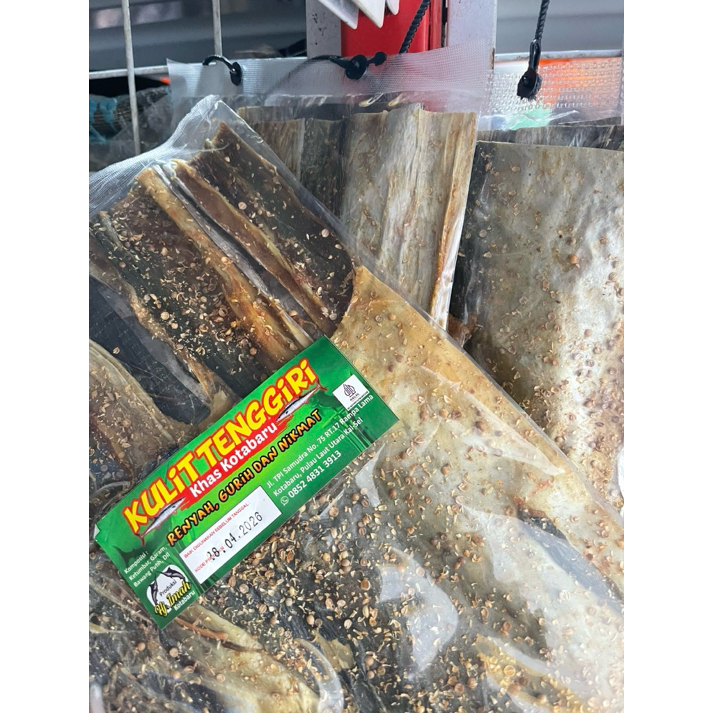 

kulit ikan tenggiri