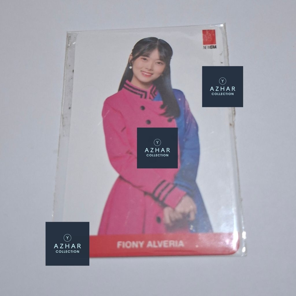 Photocard Fiony JKT48 Nice to See You
