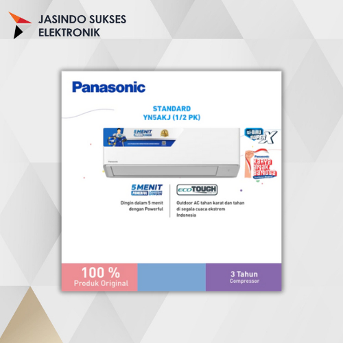 AC Panasonic 1/2pk standard YN-5AKJ - ac panasonic 0,5pk - panasonic YN-5AKJ