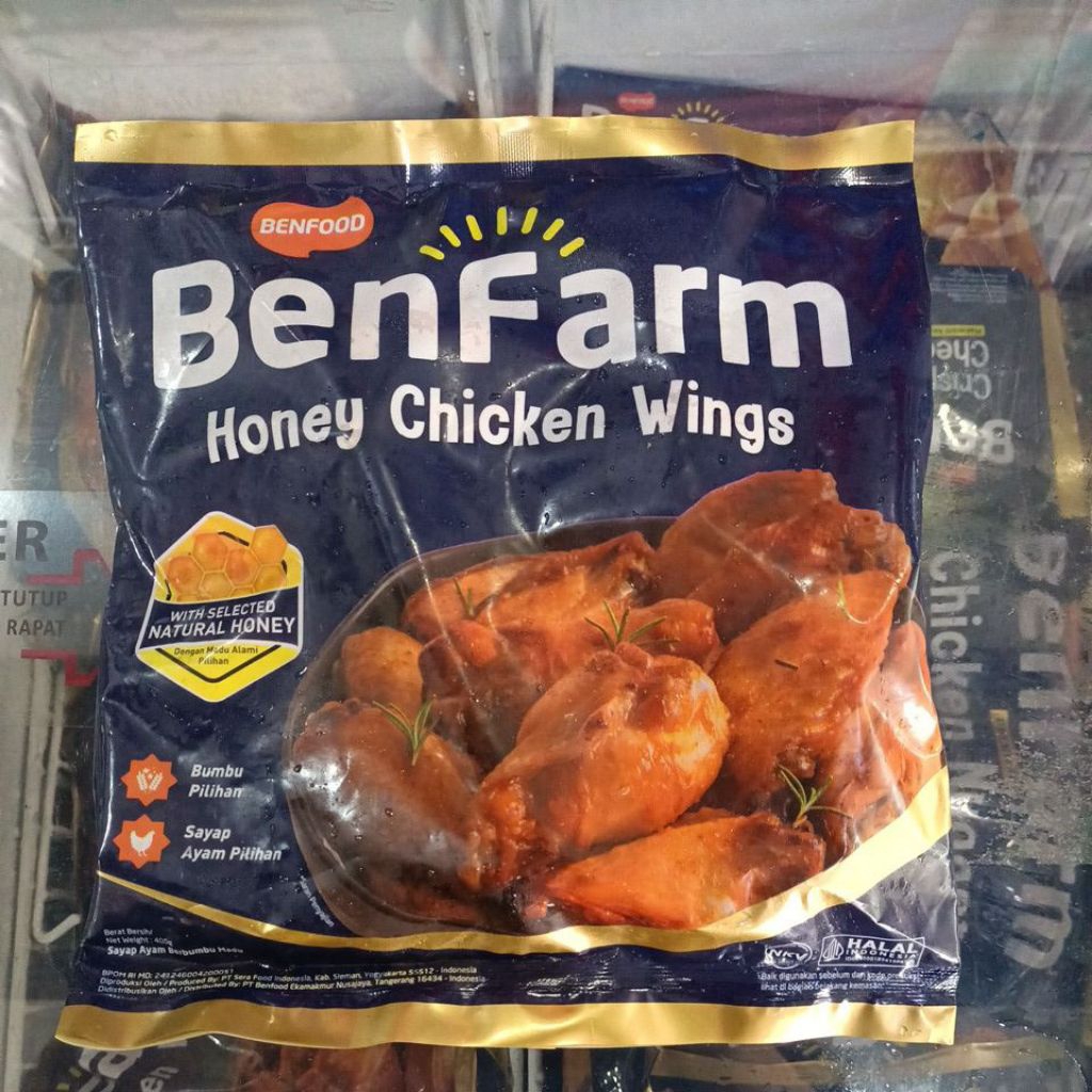 

Honey Chiken Wings BenFarm 400gr