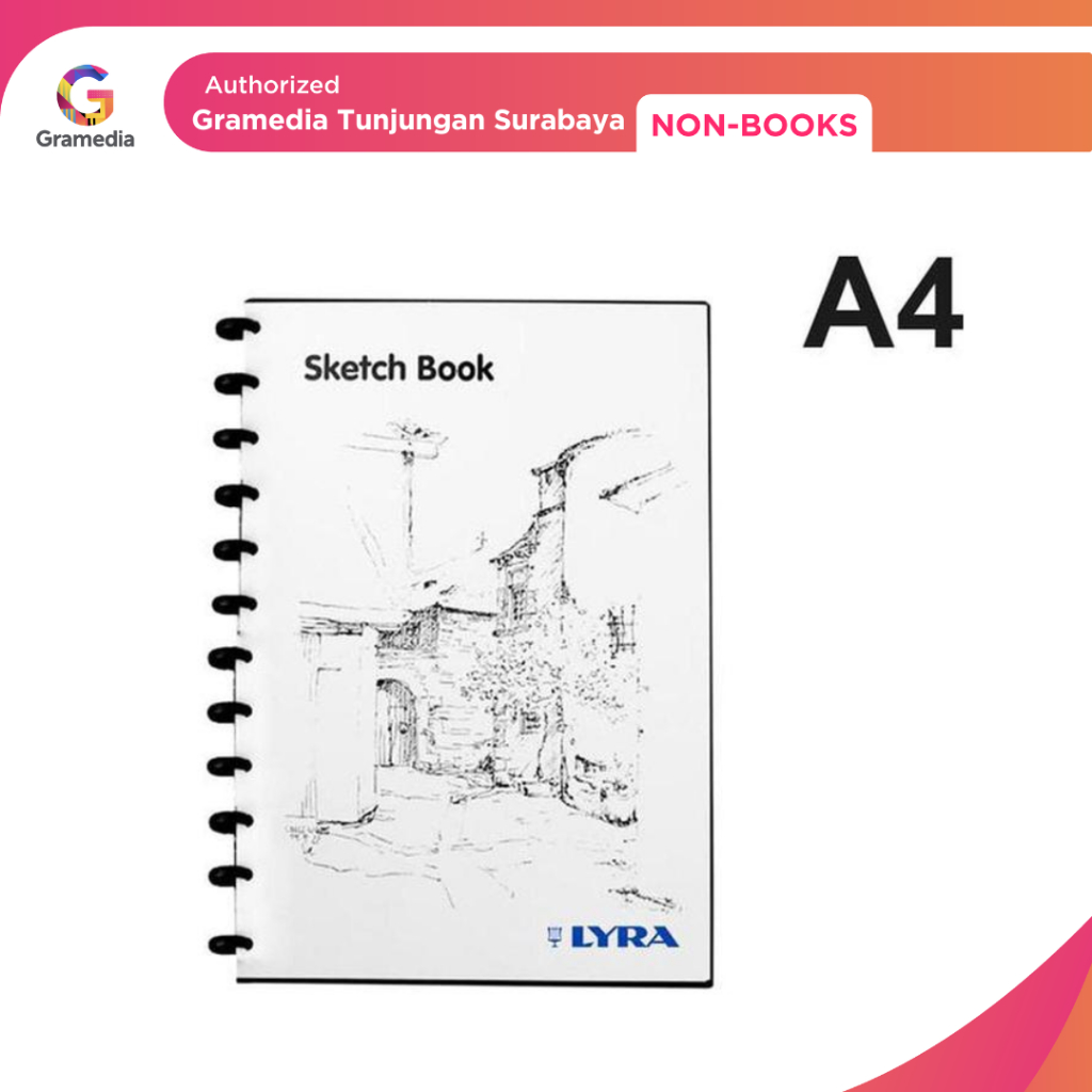 

Gramedia Tunjungan : Lyra sketch book A4