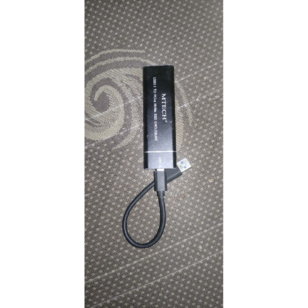 Eksternal memori ADATA SSD NVME GEN 4 LEGEND 850 LITE 1TB M-TECH SSD EXTERNAL CASE M2 NVME