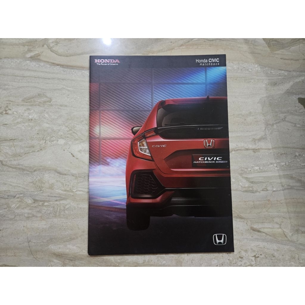 brosur katalog mobil honda civic hatchback 2017 booklet buku