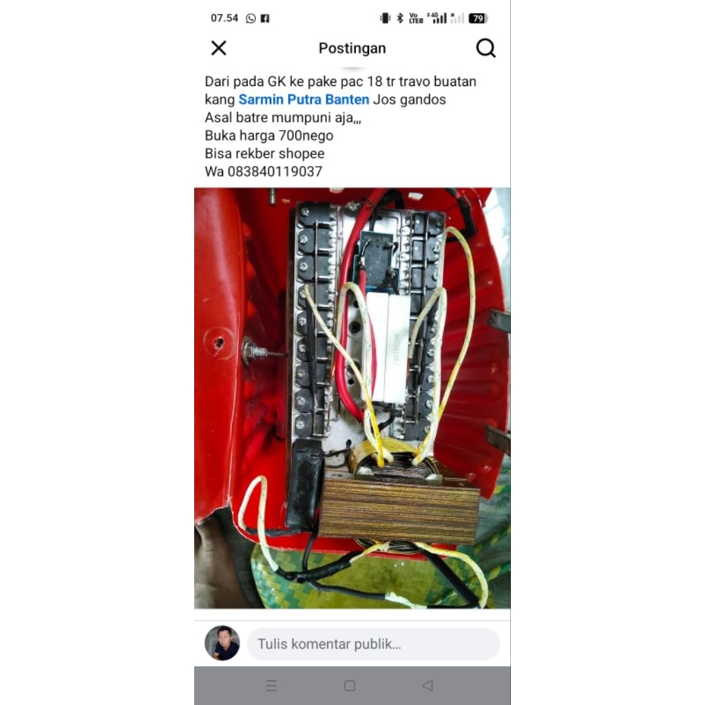 pac elektrik 18transistor