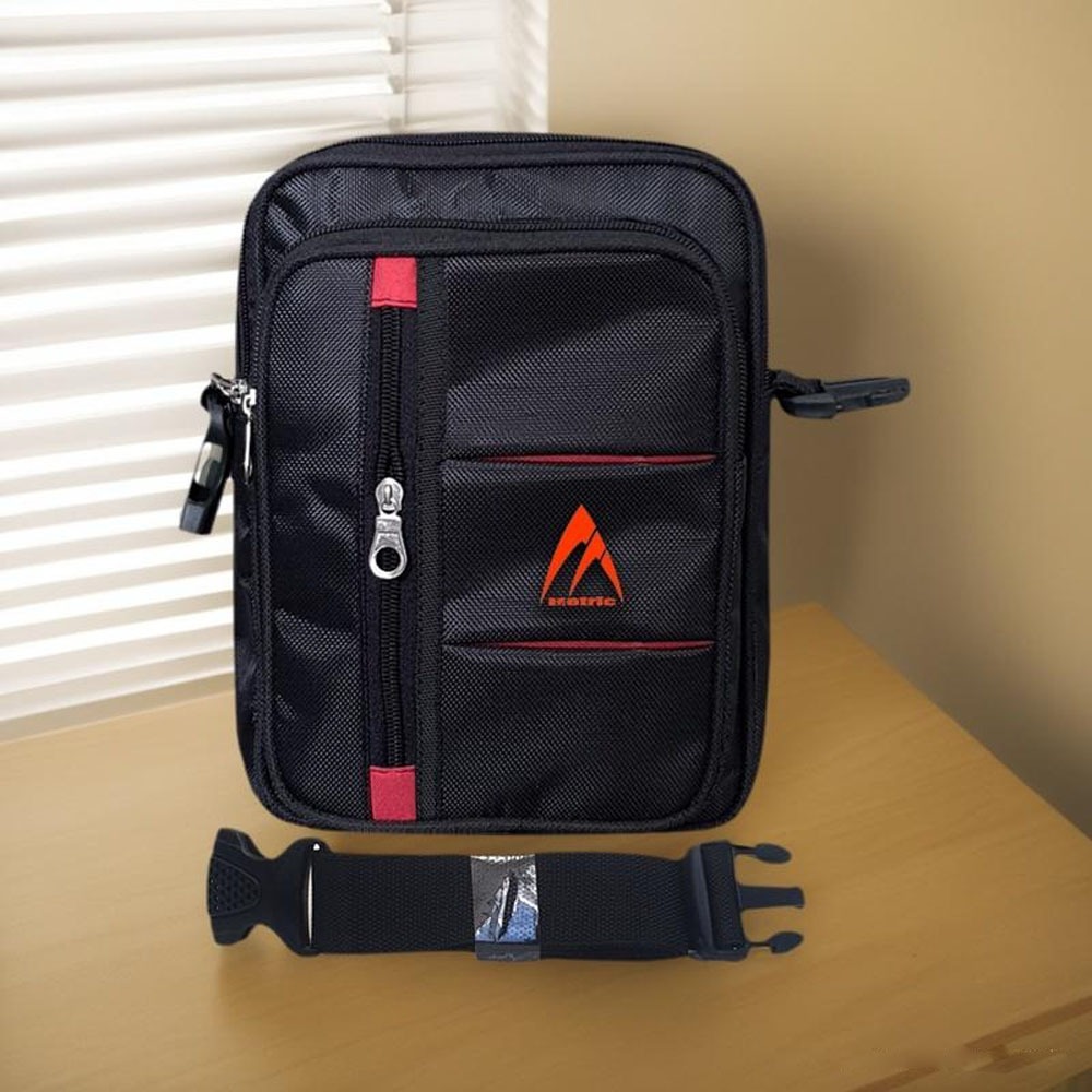 Tas Pria Tas Selempang Pria / Tas Selempang Pria Bahan Nilon ukuran 8 inchi