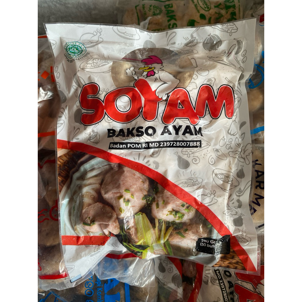 

Bakso ayam soyam 500gr (50)