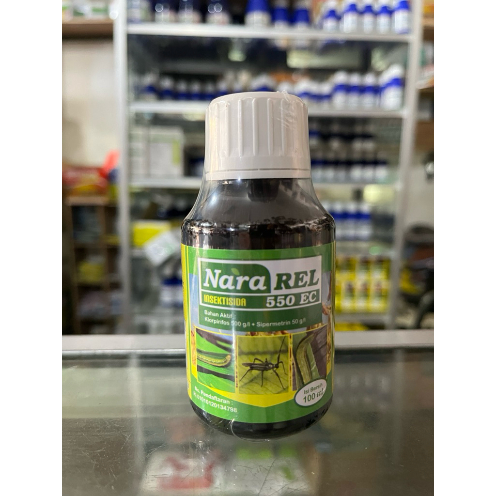 INSEKTISIDA ULAT GRAYAK NARAREL 550 EC KEMASAN 100 ML