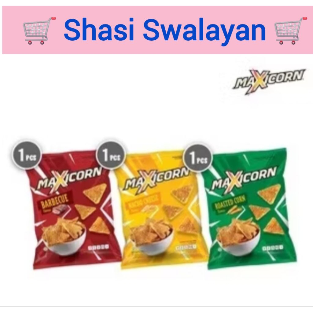 

MAXICORN Keripik Tortila Kecil 2 ribuan Renteng 10 Sachet
