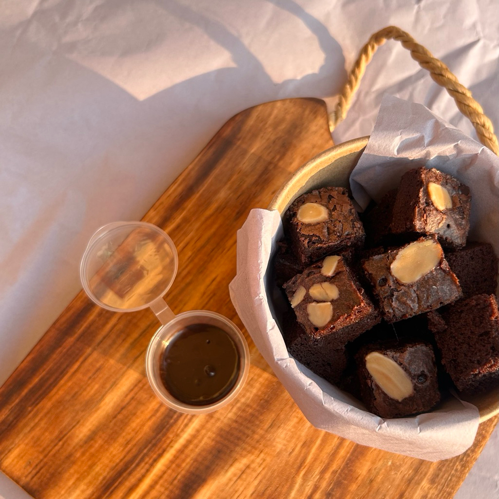 

BROWNIES BITES HOMEMADE (FREE SAUS COKLAT LUMER)