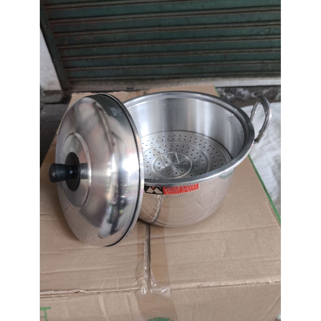 dandang kukus mustika / panci pakai sarangan