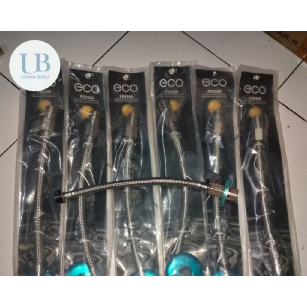 STOP KRAN SELANG FLEXIBLE SET TOTO FSV300