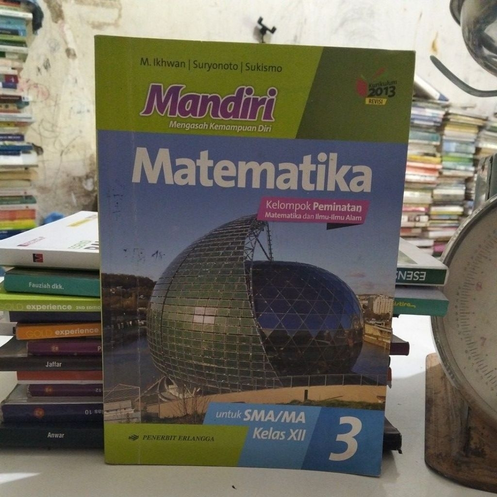 buku Mandiri Matematika kelompok peminatan matematika dan ilmu-ilmu Alam
