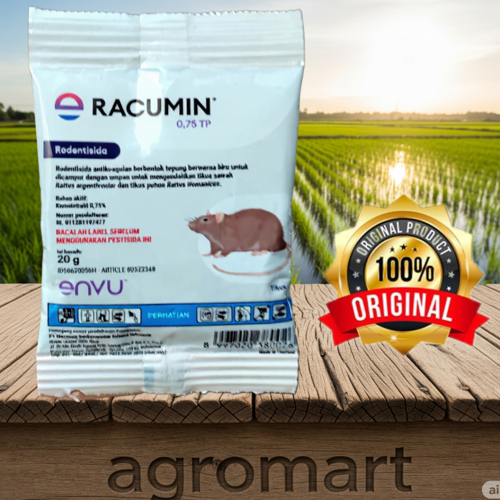 RACUMIN RACUN TIKUS MATI KERING TANPA BAU/ RACUN TIKUS RACUMIN MATI KERING SISTEMIK