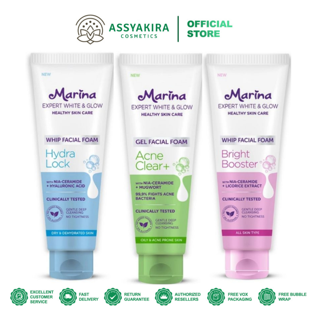 Marina Expert White & Glow Facial Foam