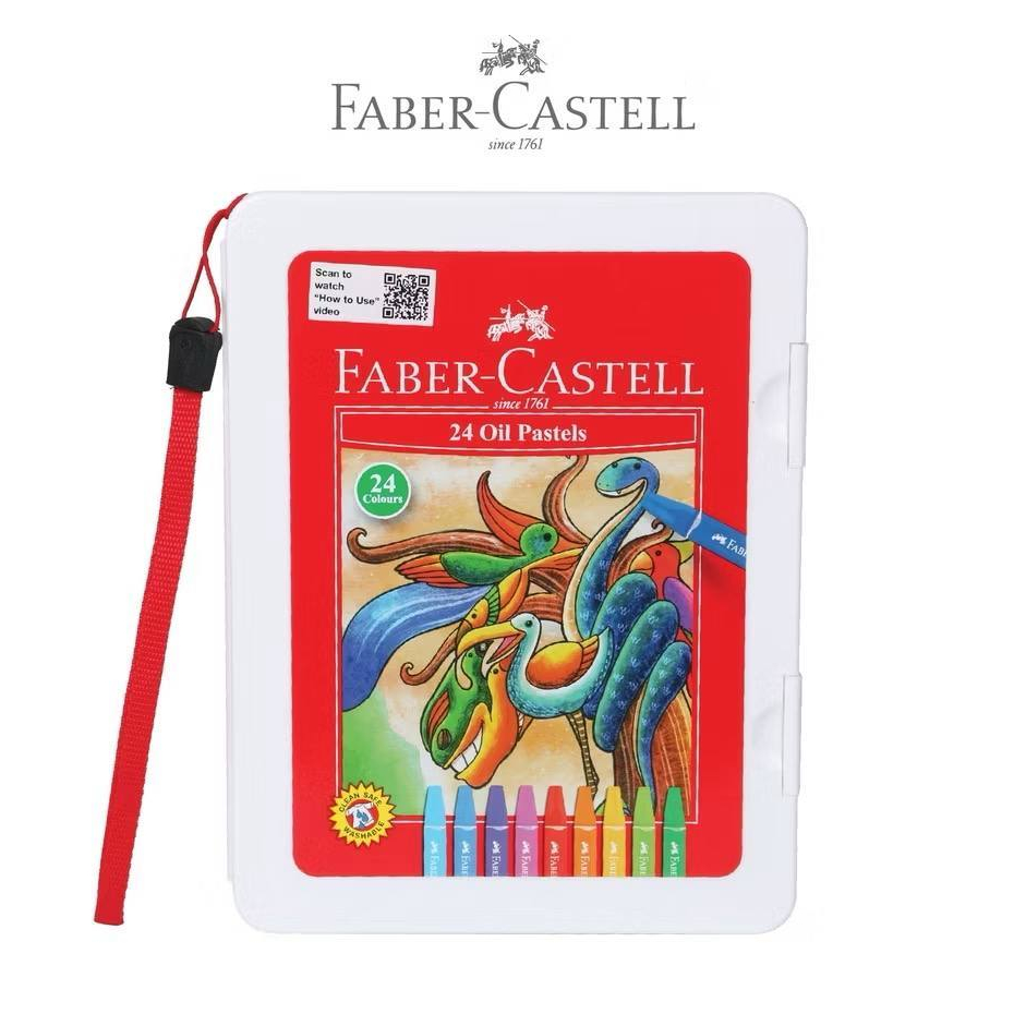 

Faber Castell 24 Colours Oil Pastels