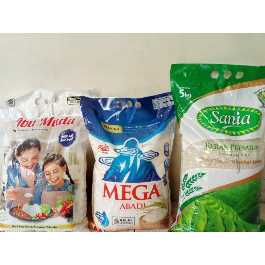 

BERAS PREMIUM 5Kg Dikirim Random