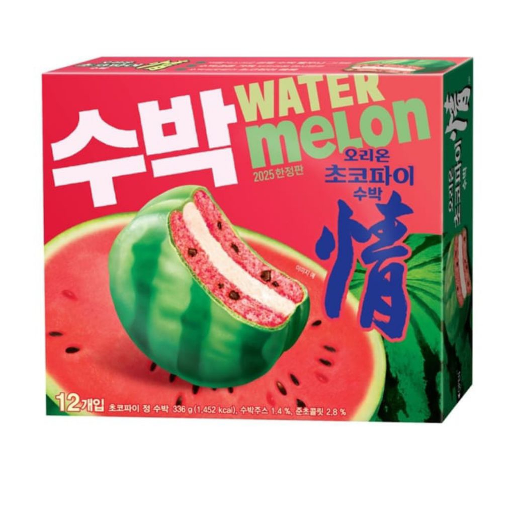 

(PO KOREA) ORION CHOCOPIE WATERMELON 12PCS