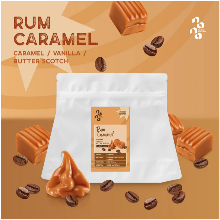 

Nana Coffee Roastery Bangkok - Rum Caramel coffee beans biji kopi Thailand light roast