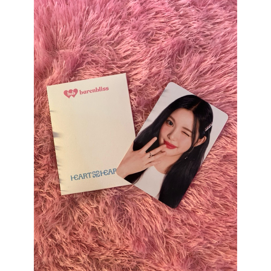 photocard yuha dan jiwoo hearts2hearts