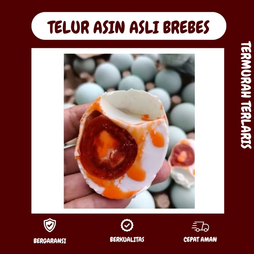 

TELUR ASIN ASLI BREBES ENAK DI MAKANNYA GURIH MASIR LEZAT