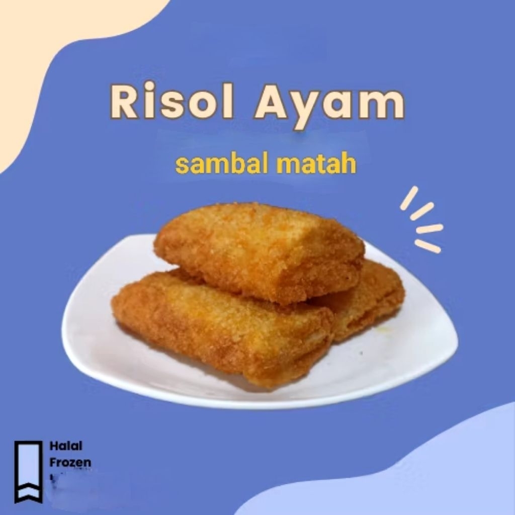 

Risol Ayam ala sambal matah Frozen