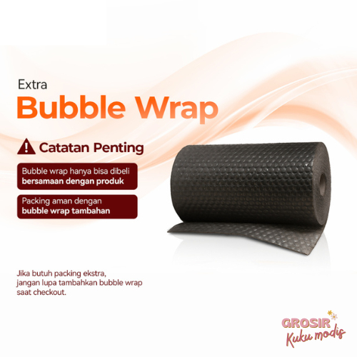 

Extra Bubble Wrap - Packing Lebih Aman Saat Pengiriman