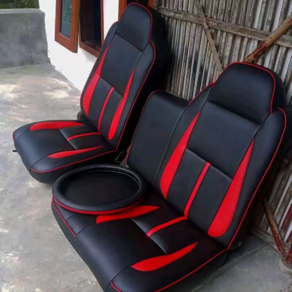 Sarung jok/Cover jok untuk mobil(Isuzu Elf Giga,Isuzu Elf macan)Model Variasi motif