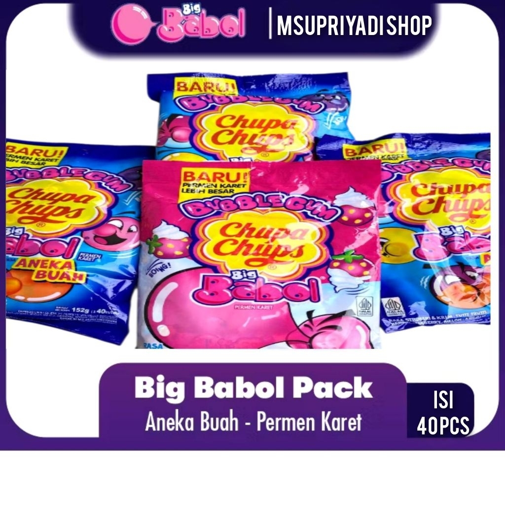 

Bigbabol Chupa chups Isi 40 x 3,8g