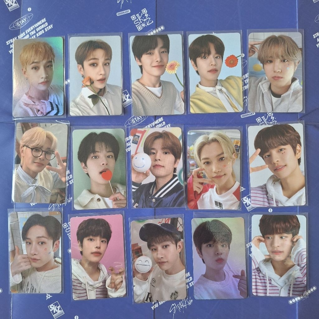 Photocard pc stray kids nacific
