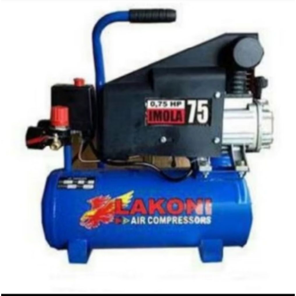 COMPRESSOR KOMPRESOR UDARA ANGIN LISTRIK 0,75 HP LAKONI IMOLA 75