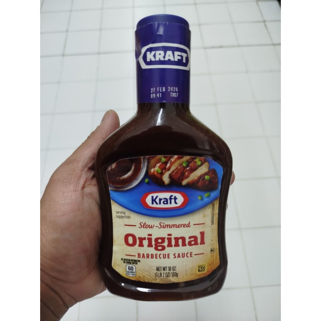 

KRAFT BBQ SAUCE ORIGINAL 510 G