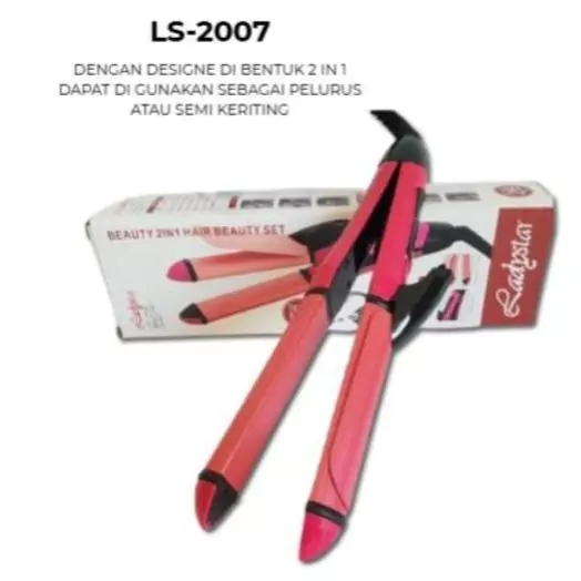 Catokan LADYSTAR LS-2007 | Catokan rambut styling CURLY dan Lurus