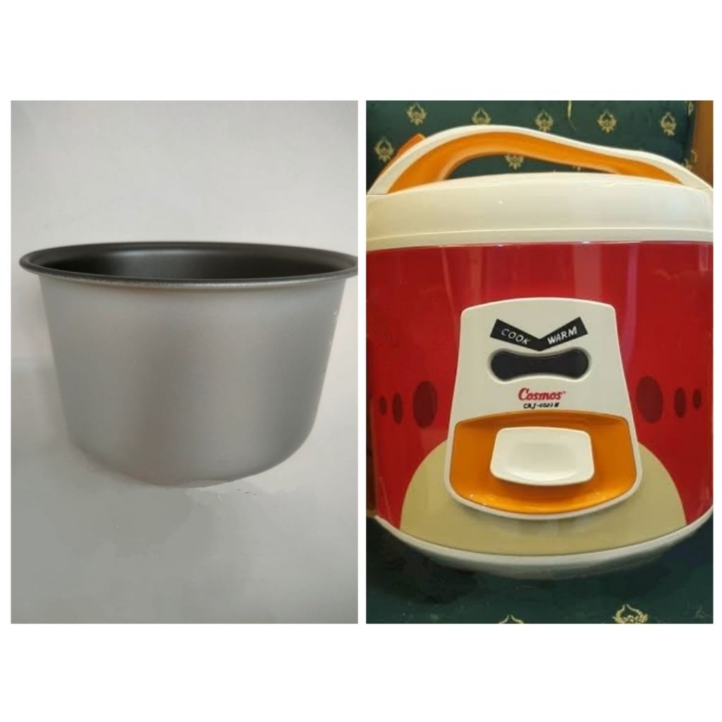 (PANCI SAJA) Panci Teflon Innerpot Utk Magic Com Cosmos CRJ 6023 N & CRJ 6023 TS