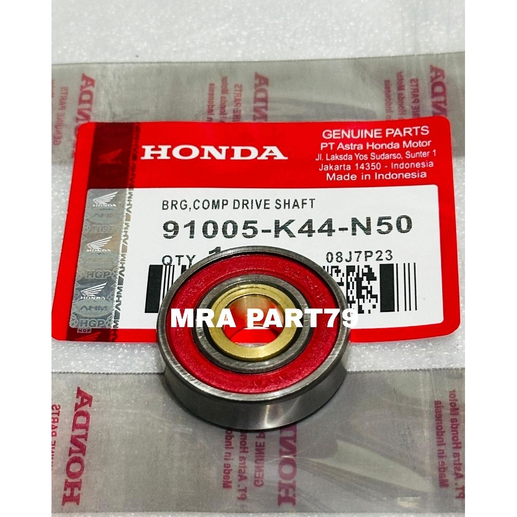 Bearing laher Bak CVT Kuningan K44 Beat esp Beat pop Beat street Scoopy esp Vario 110 esp Scoopy Prs