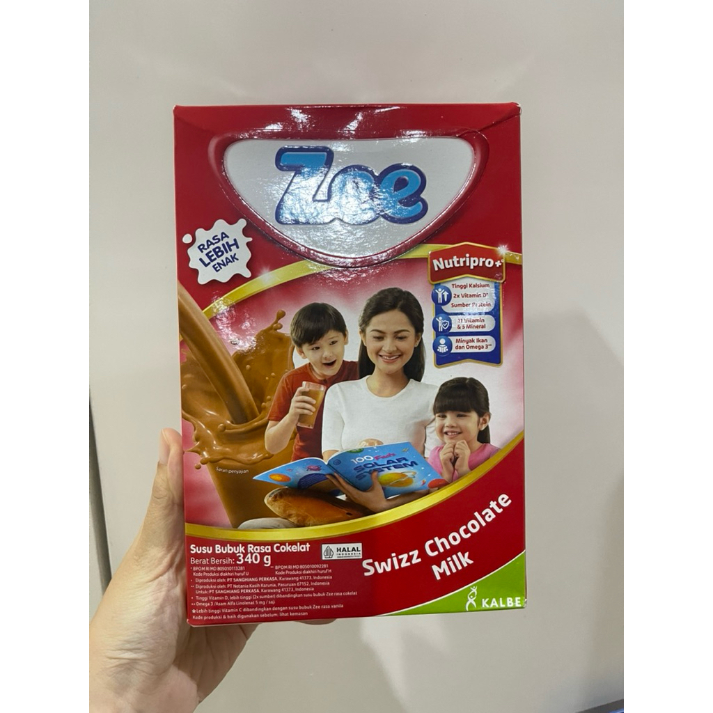 

susu zee bubuk rasa coklat 340gr