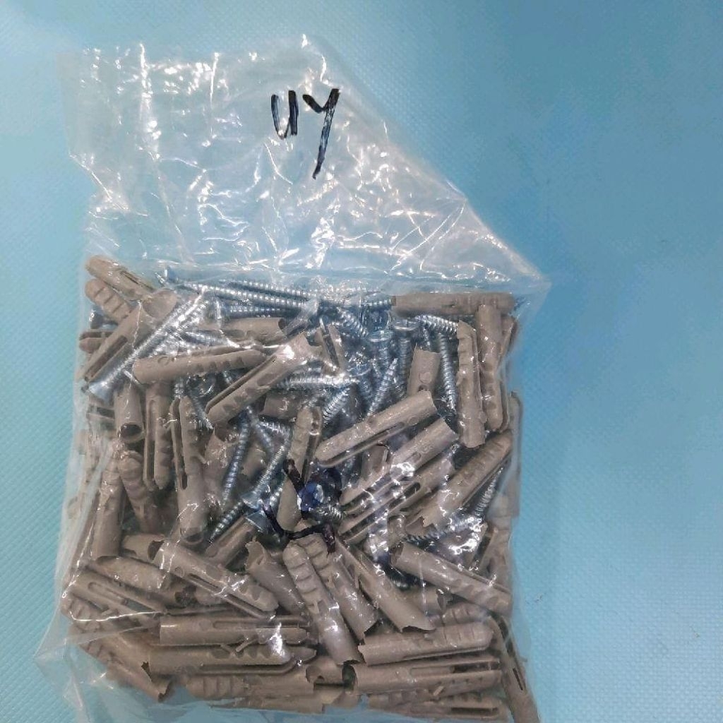 Paket Skrup Plus Fisher S6 S8 S10 Fisher Plus Baut S6(100Set) S8(100Set) S10(50Set)