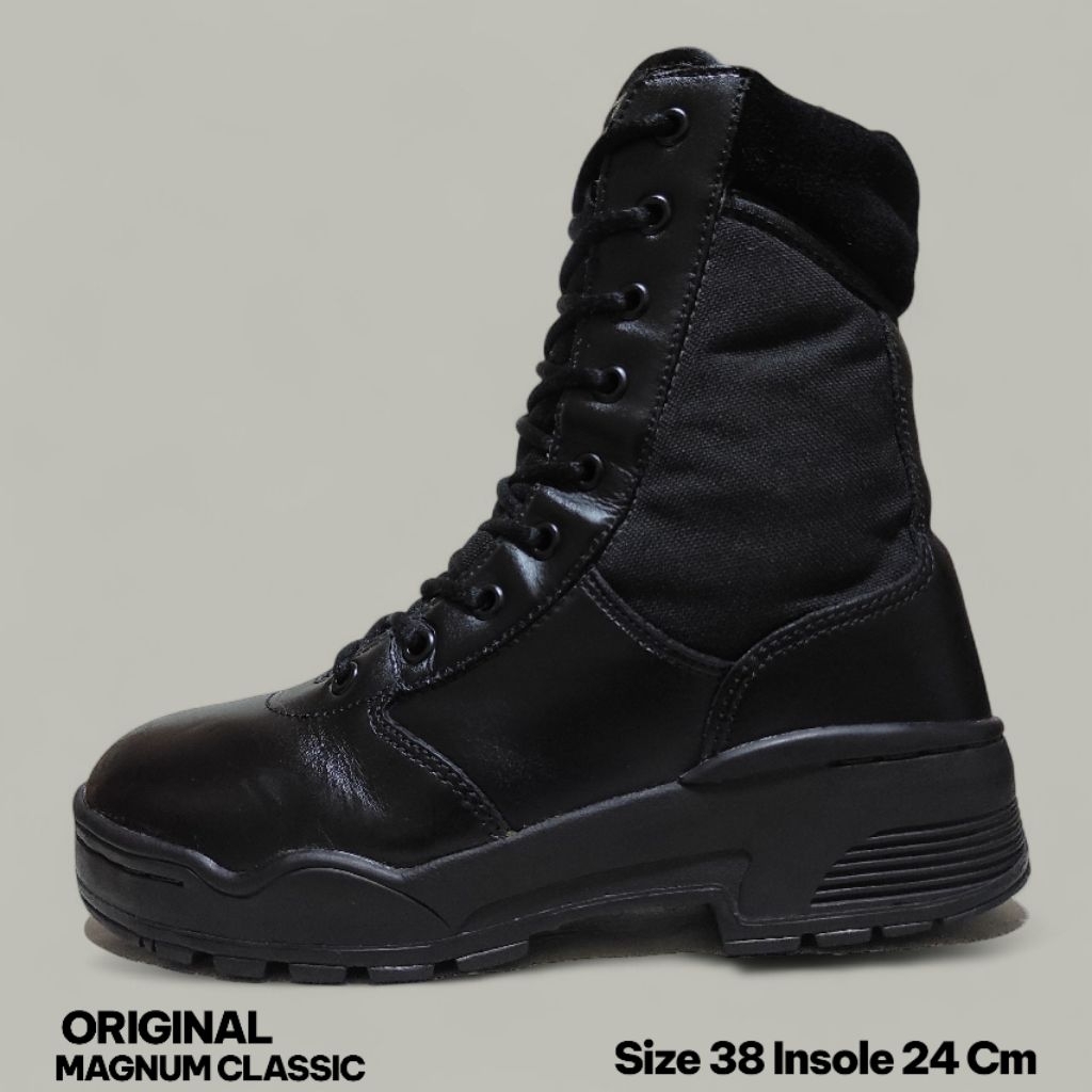Sepatu Tactical Boots Magnum Classic Orignl Scnd Size 38