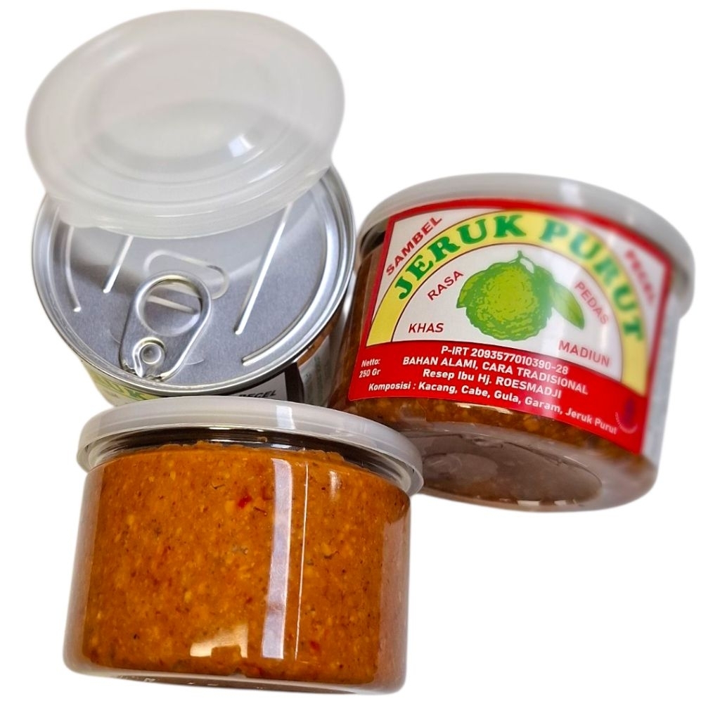 

Sambel Pecel Madiun Jeruk Purut 250gr Bumbu Pecel Instan Tradisional Pedas Sedang Tahan 6 Bulan