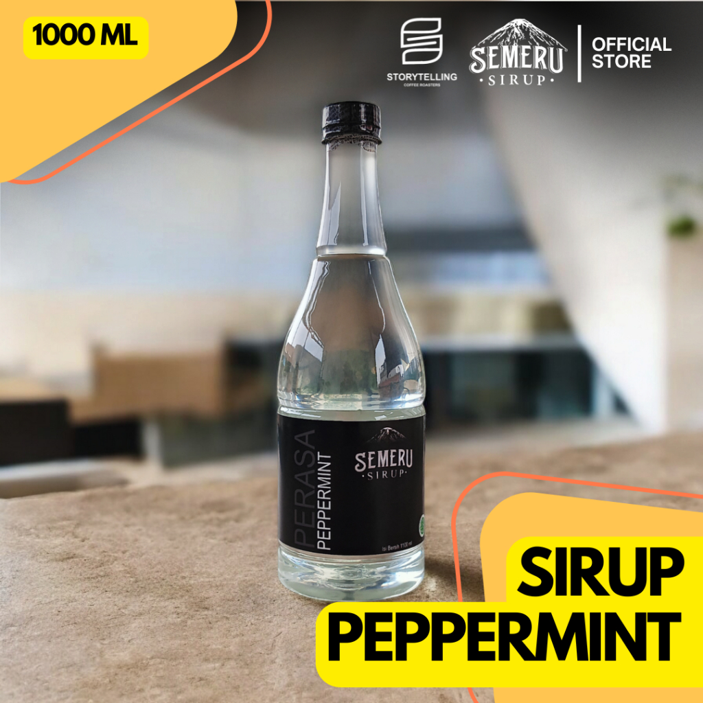 

Sirup peppermint semeru syrup 1000 ml / 1 liter