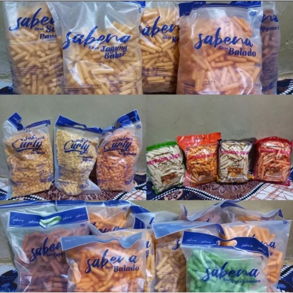 

SABENA CURLY MAKANA RINGAN 360Gr