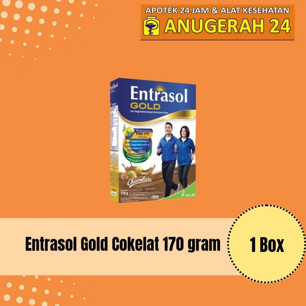 

Entrasol Gold Cokelat 170 gram