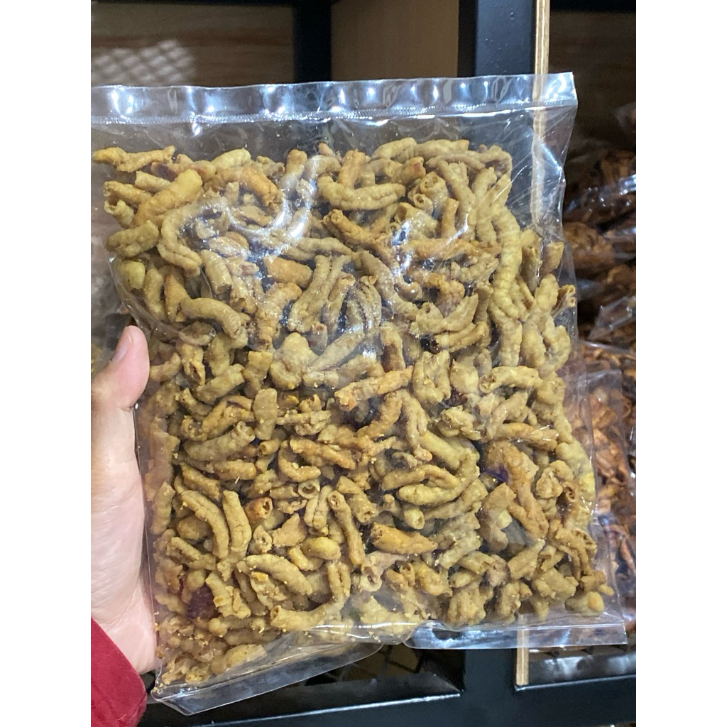 

Keripik Usus 1/2 kg 500 gr kripik usus crispy krispy