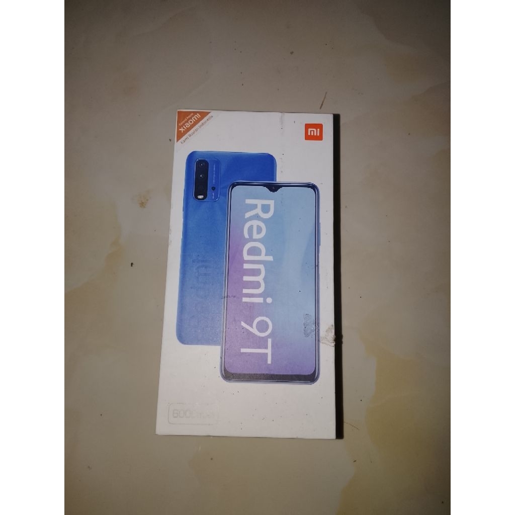 dus hp redmi 9t 4/64 second original