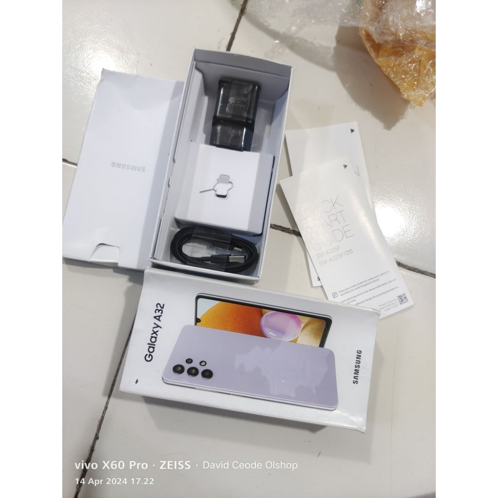 Dus Box Kotak Samsung Galaxy A32 ORI Copotan