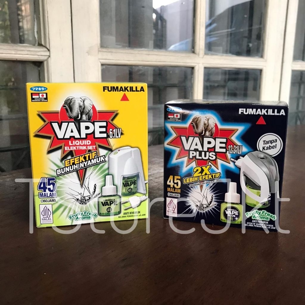 Fumakilla Obat Nyamuk Liquid Elektrik 45 Malam (Alat & Liquid Fruity Fresh)